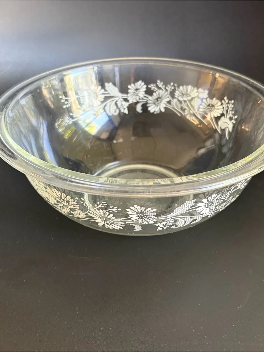 Pyrex vintage clear
